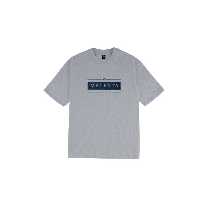 T-shirt MAGENTA Cities Heather Grey