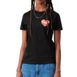 T-shirt Girl CARHARTT WIP Hartt Case Black