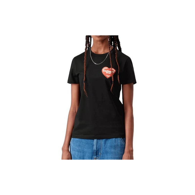 T-shirt Girl CARHARTT WIP Hartt Case Black