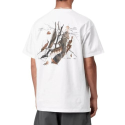 T-shirt CARHARTT WIP Feather Progress White