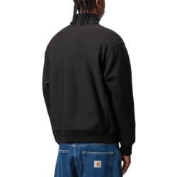 Pull CARHARTT WIP Half Zip American Script Black