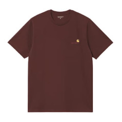 T-shirt CARHARTT WIP American Script Amarone