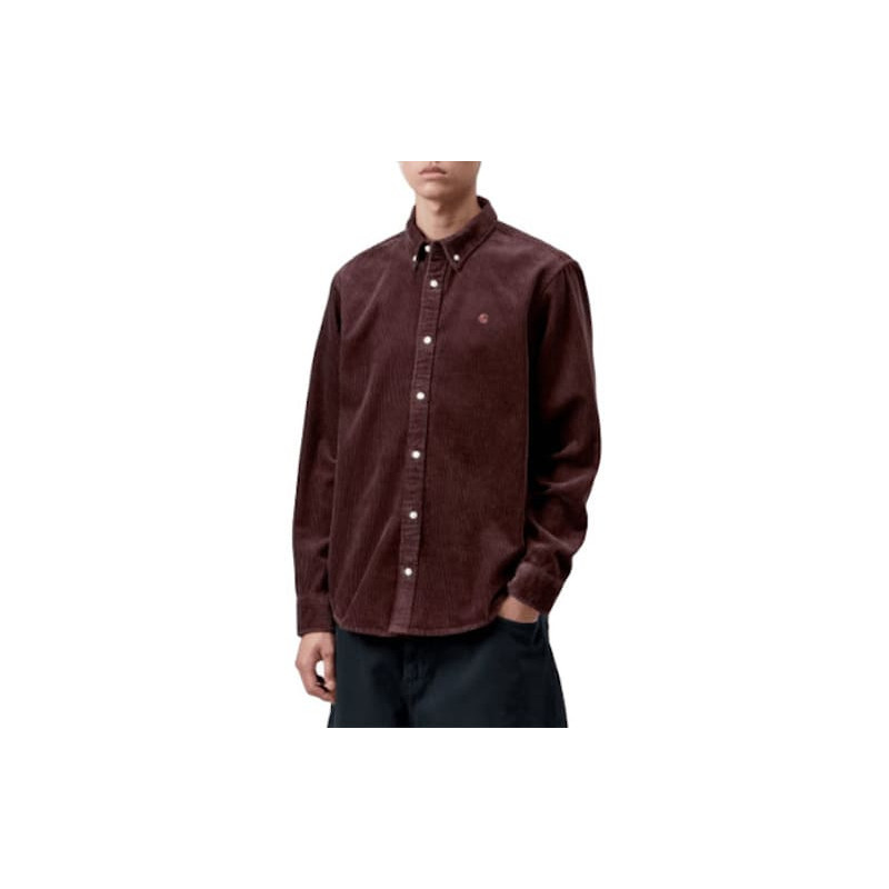 Chemise CARHARTT WIP Madison Cord Amarone