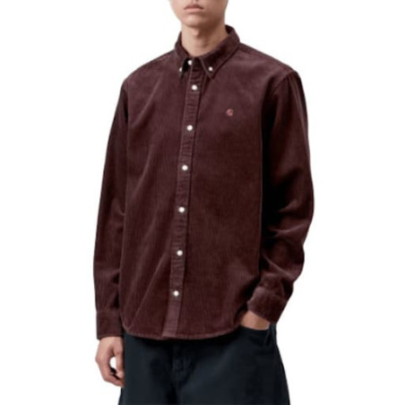 Chemise CARHARTT WIP Madison Cord Amarone