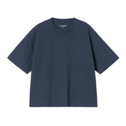 T-shirt Girl CARHARTT WIP Chester Blue