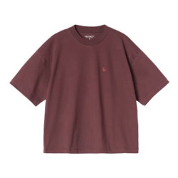 T-shirt Girl CARHARTT WIP Chester Amarone