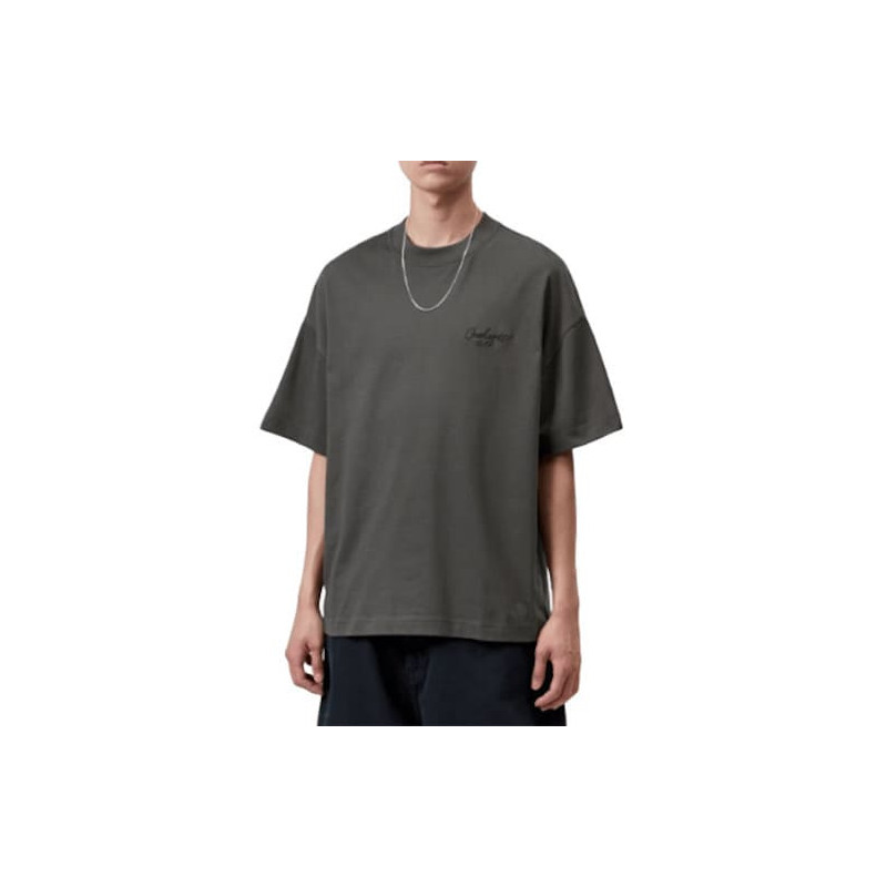 T-shirt CARHARTT WIP Signature Script Graphite