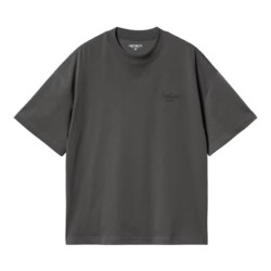 T-shirt CARHARTT WIP Signature Script Graphite