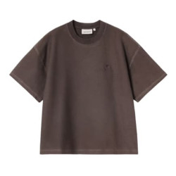 T-shirt Girl CARHARTT WIP Lambert Tobacco