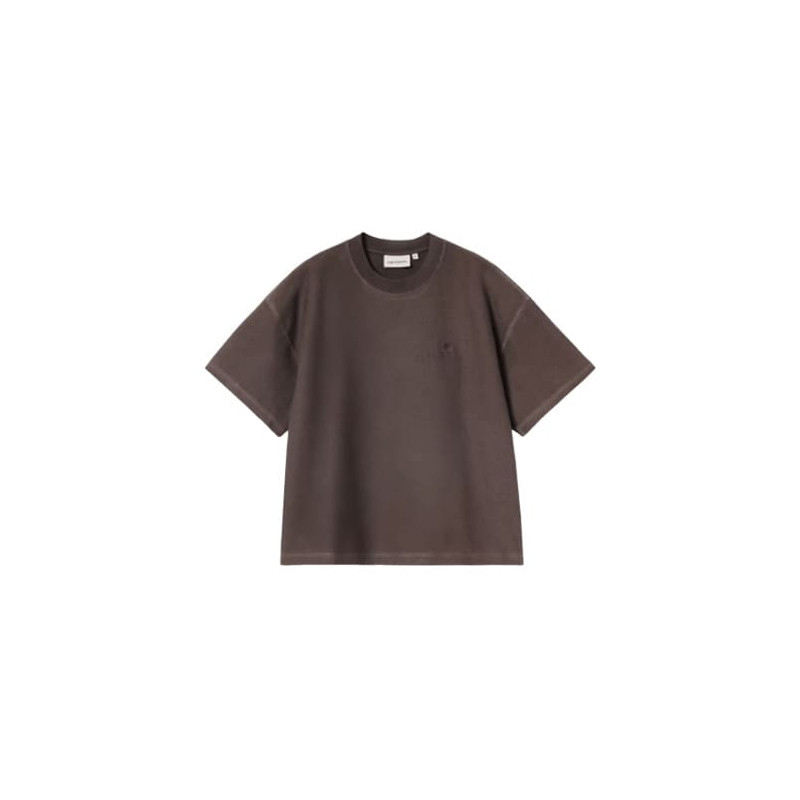 T-shirt Girl CARHARTT WIP Lambert Tobacco