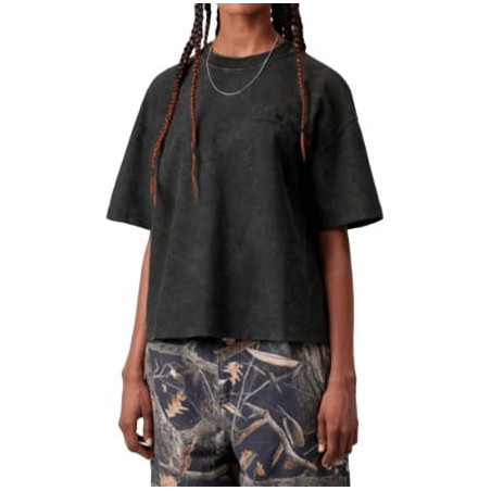 T-shirt Girl CARHARTT WIP Lambert Black