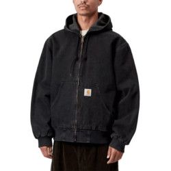 Veste CARHARTT WIP OG Active Black Stone Washed