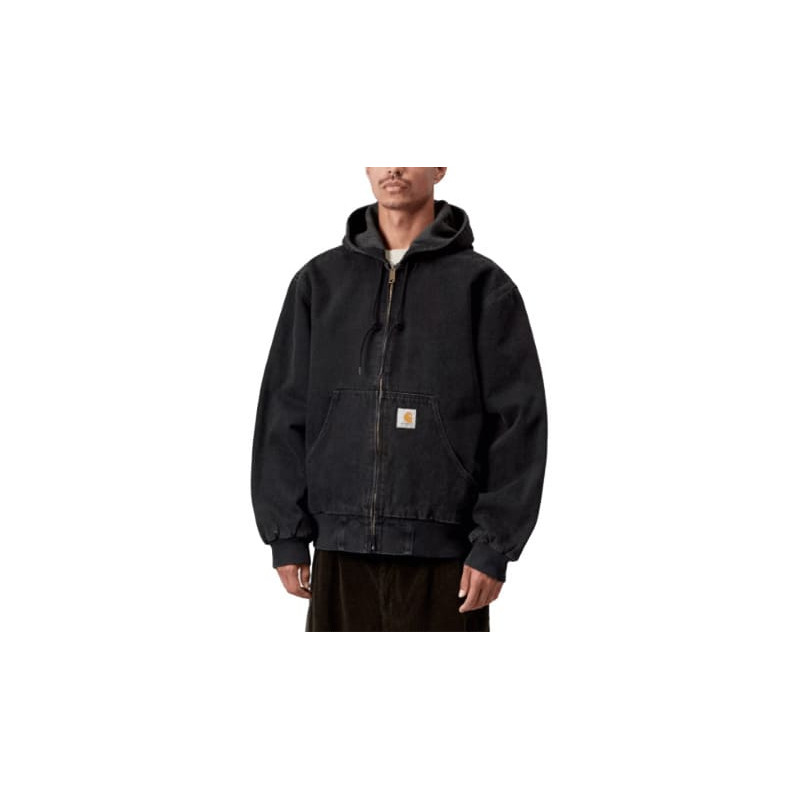 Veste CARHARTT WIP OG Active Black Stone Washed