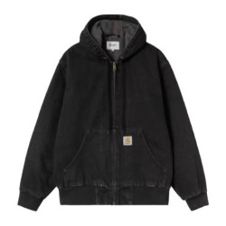 Veste CARHARTT WIP OG Active Black Stone Washed