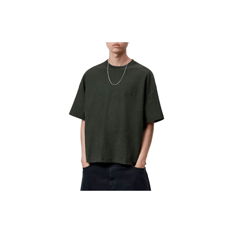 T-shirt CARHARTT WIP Lambert Raven Moon Wash