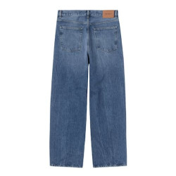 Jean CARHARTT WIP Payson Blue Marble Used Wash