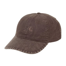 Casquette CARHARTT WIP Lambert Tobacco Moon Wash