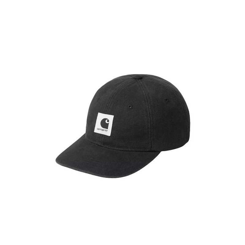 Casquette CARHARTT WIP Canvas Black Stone Washed