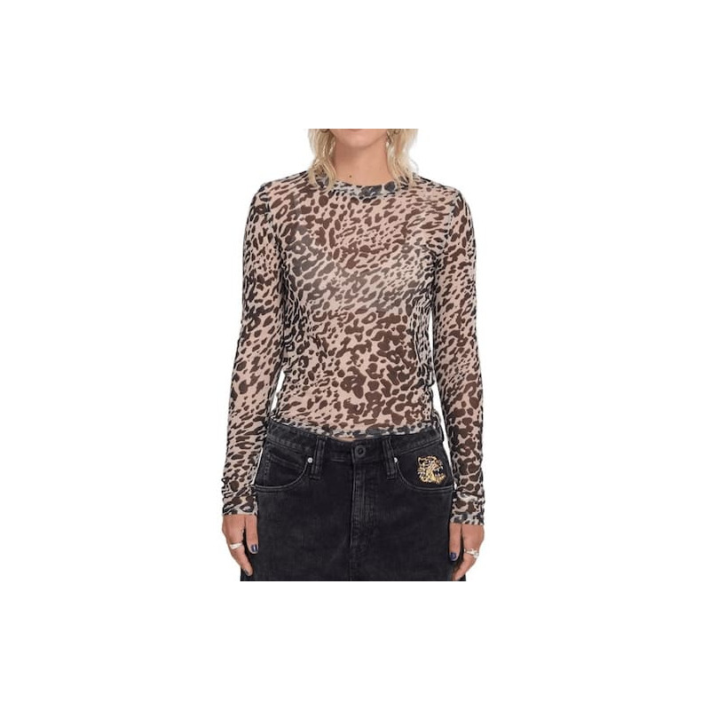 Top Girl VOLCOM Tigardi Mesh Animal Print