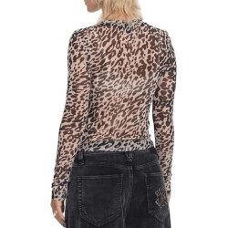 Top Girl VOLCOM Tigardi Mesh Animal Print