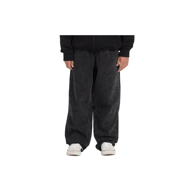 Jean Kid VOLCOM Freazy Loose Blackity Black