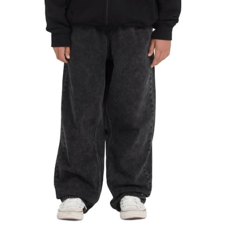 Jean Kid VOLCOM Freazy Loose Blackity Black