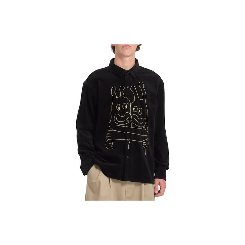Chemise VOLCOM Ozzy Cord Black