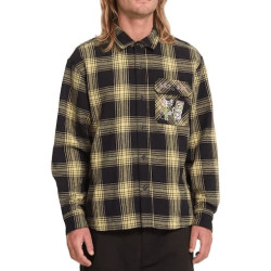 Chemise VOLCOM Ozzy Plaid Mustard
