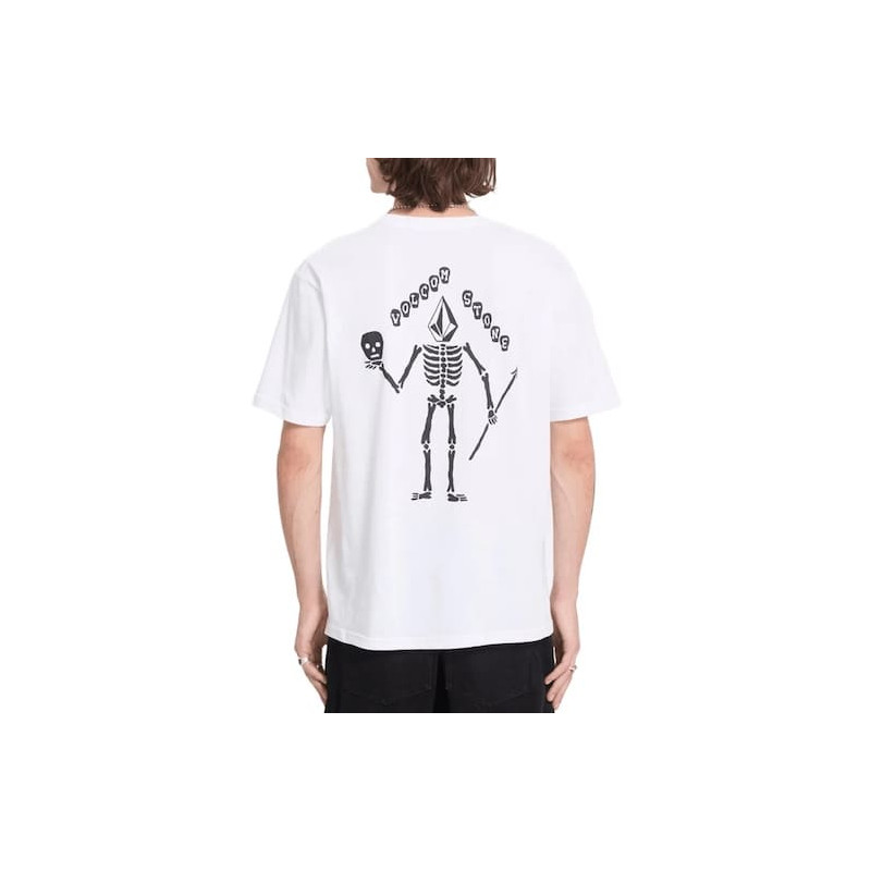 T-shirt VOLCOM Felix Skull White