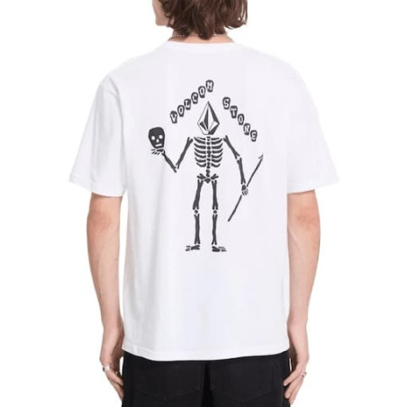 T-shirt VOLCOM Felix Skull White