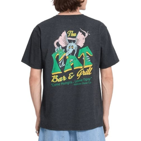 T-shirt VOLCOM Tipsy Rat Heather Black