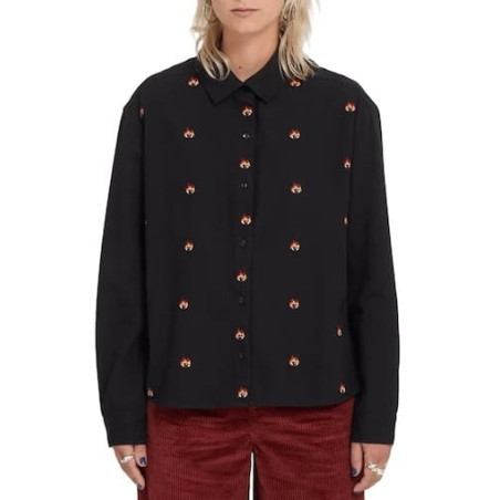 Chemise VOLCOM Ozzy Black