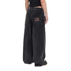 Pantalon Girl VOLCOM Ozzy Cord Light Acid Black