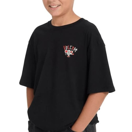T-shirt Kid VOLCOM Ozzy II Black