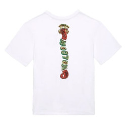 T-shirt Kid VOLCOM Snaky white