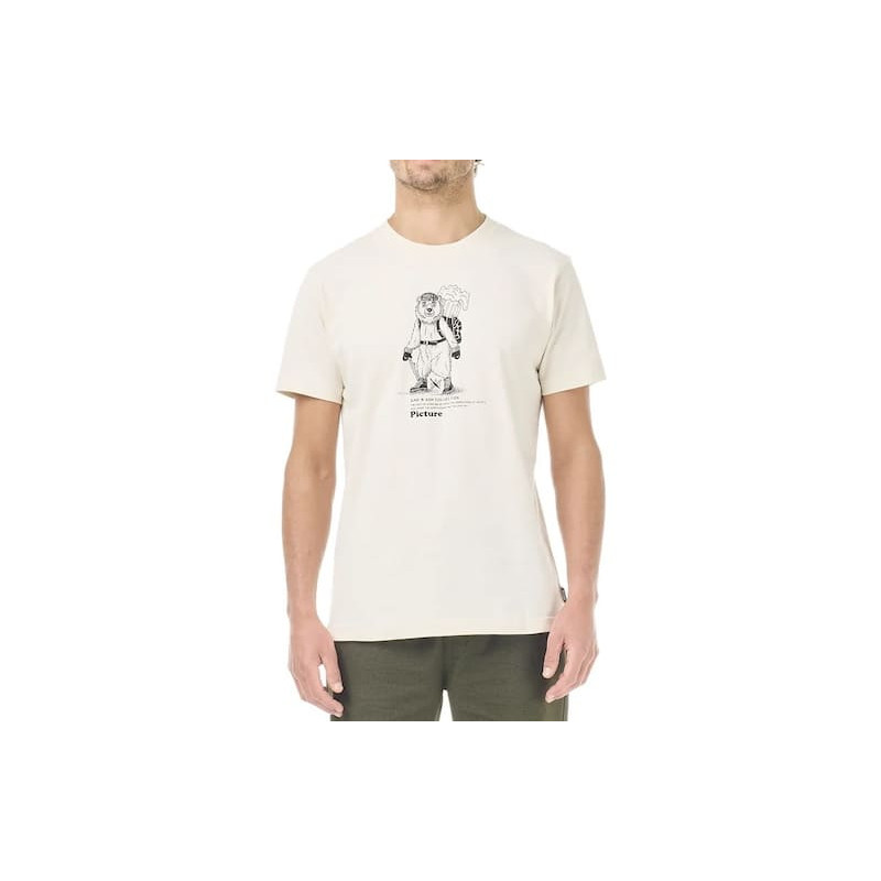 T-shirt PICTURE Beear Natural White