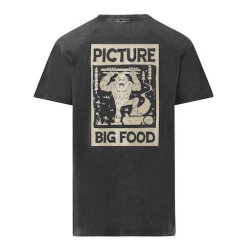 T-shirt PICTURE Big Foot Black Washed