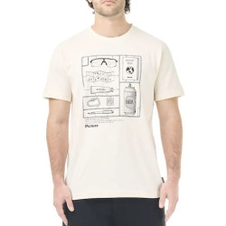 T-shirt PICTURE D&S Riding Kit Natural White
