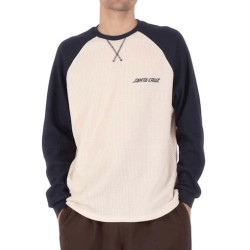 T-shirt SANTA CRUZ Strip Raglan Wax Paper