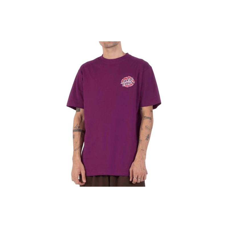 T-shirt SANTA CRUZ Grabke Exploding Fresh Purple