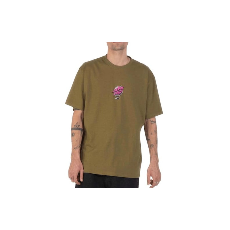 T-shirt SANTA CRUZ Knibbs Cryptic Deep Olive