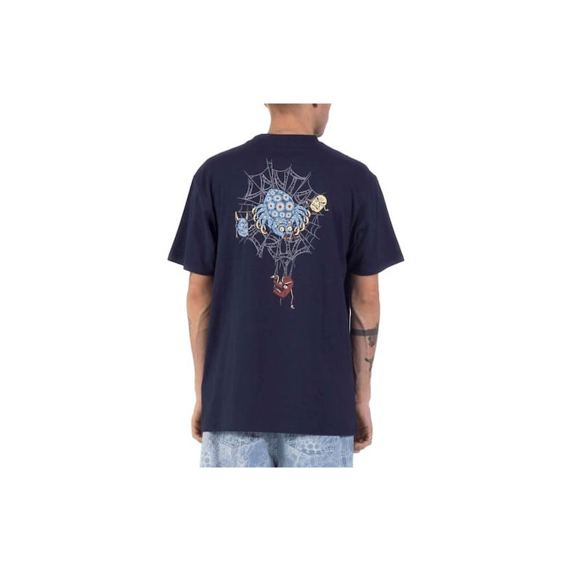 T-shirt SANTA CRUZ Dressen Spider Midnight Blue