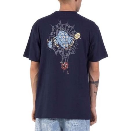 T-shirt SANTA CRUZ Dressen Spider Midnight Blue