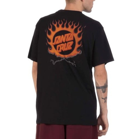 T-shirt SANTA CRUZ Forging Dot Black