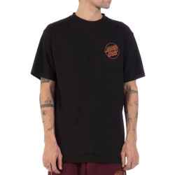 T-shirt SANTA CRUZ Forging Dot Black
