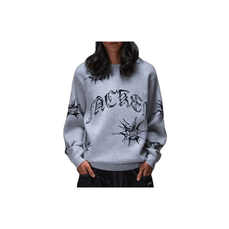 Pull JACKER 1890 Knit Grey