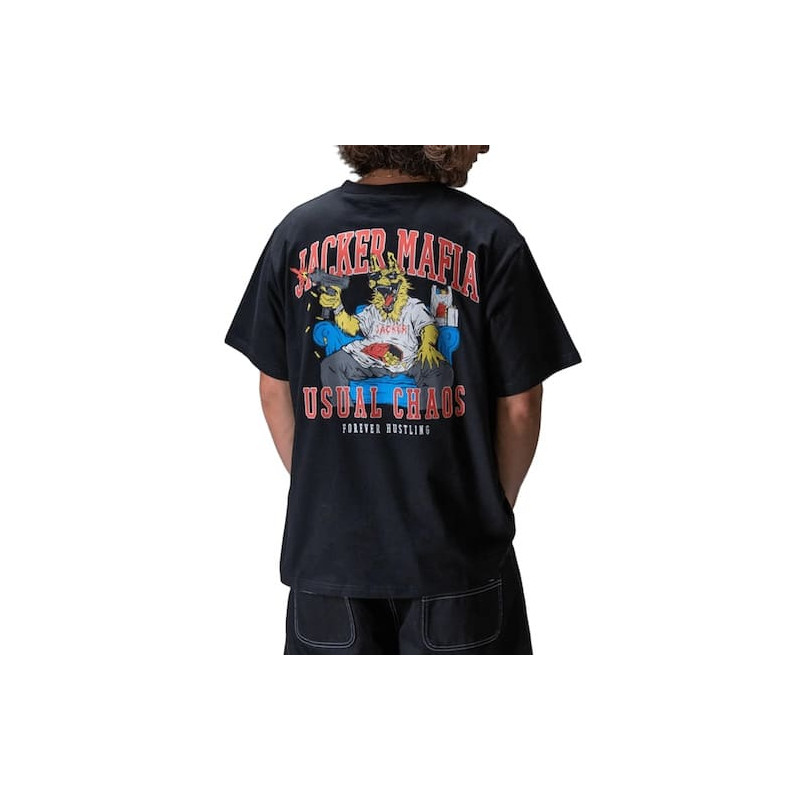 T-shirt JACKER Instinct Black