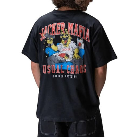 T-shirt JACKER Instinct Black